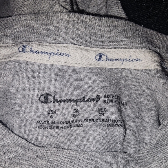 Champion Gray Long Sleeve Tee - Picture 3 of 3